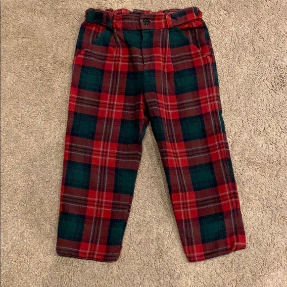 patachou Other - Patachou Christmas Holiday Plaid pants, 2T